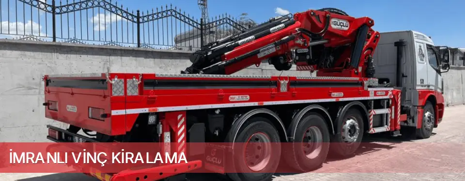 İmranlı İlçemi Vinç Kiralama